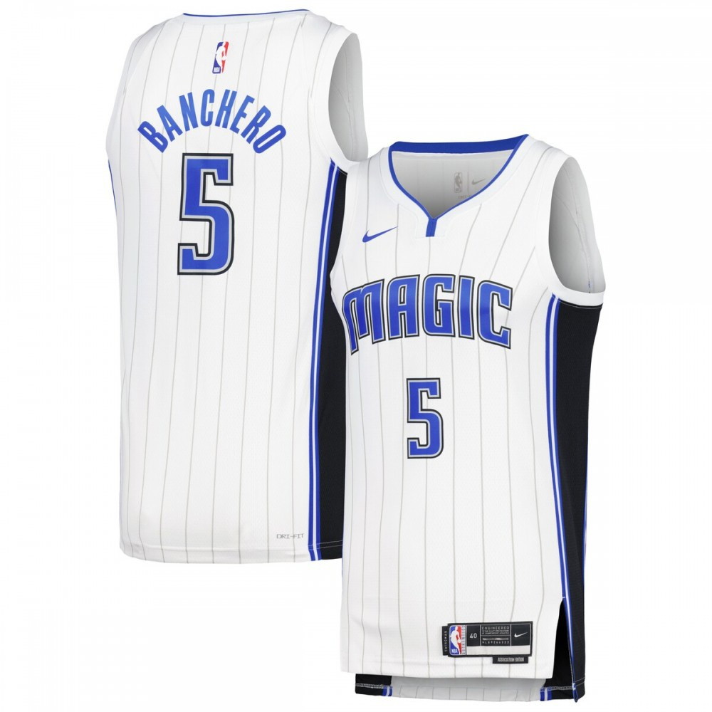 Paolo Banchero Orlando Magic Unisex Swingman Jersey Association Edition White - front view