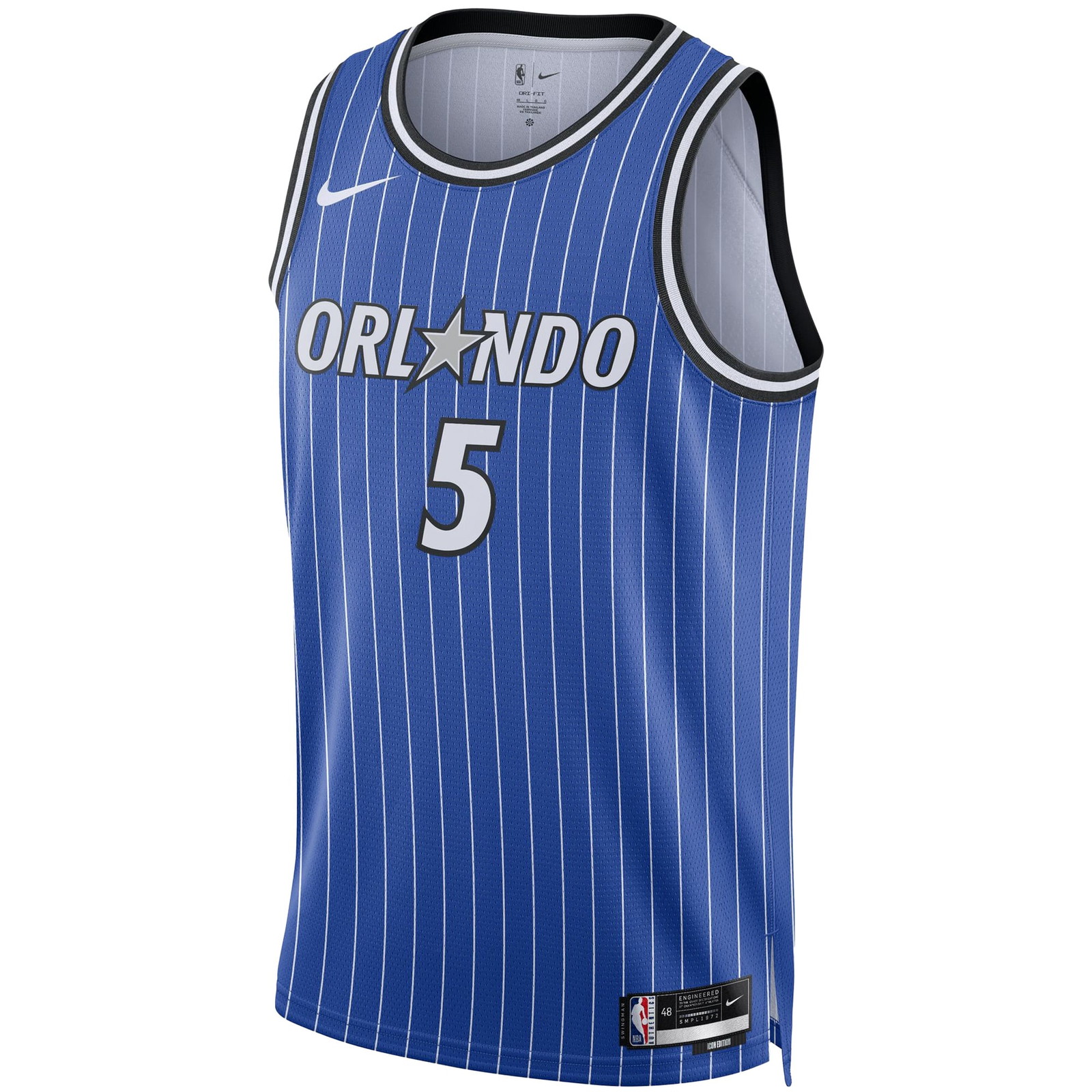 Paolo Banchero Orlando Magic Unisex Swingman Player Jersey Icon Edition Blue - front view