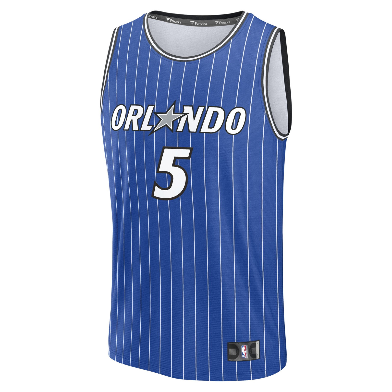 Paolo Banchero Orlando Magic Fast Break Fan Version Player Jersey Icon Edition Blue - front view