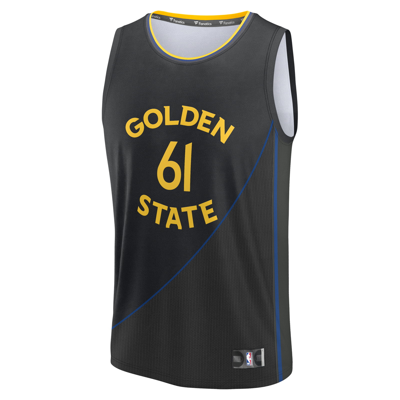 Pat Spencer Golden State Warriors Fast Break Fan Version Player Jersey Statement - front view