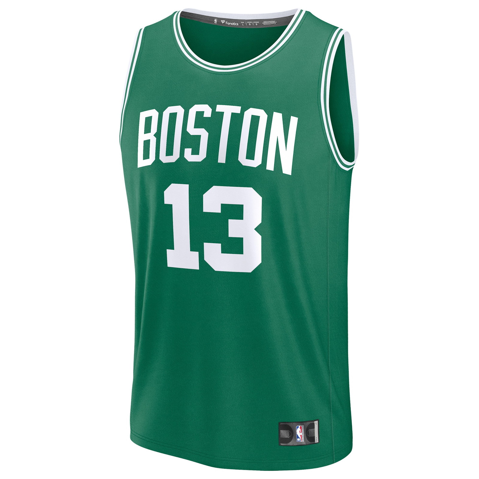 Paul George Boston Celtics Youth Fast Break Fan Version Jersey Kelly Green Icon Edition - front view