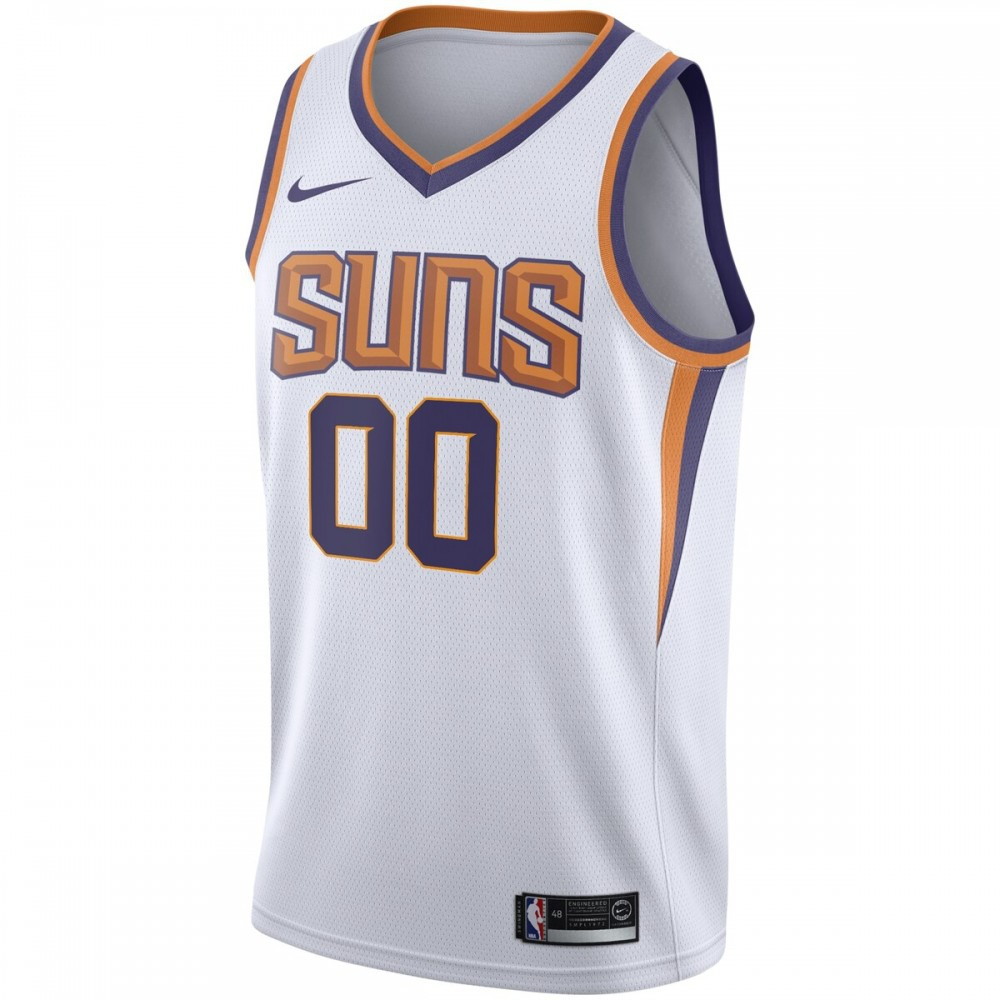 Phoenix Suns 2020/21 Swingman Custom Jersey Association Edition White - second front view