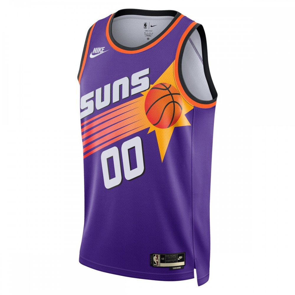 Phoenix Suns Unisex 2022/23 Custom Swingman Jersey Classic Edition Purple - second front view