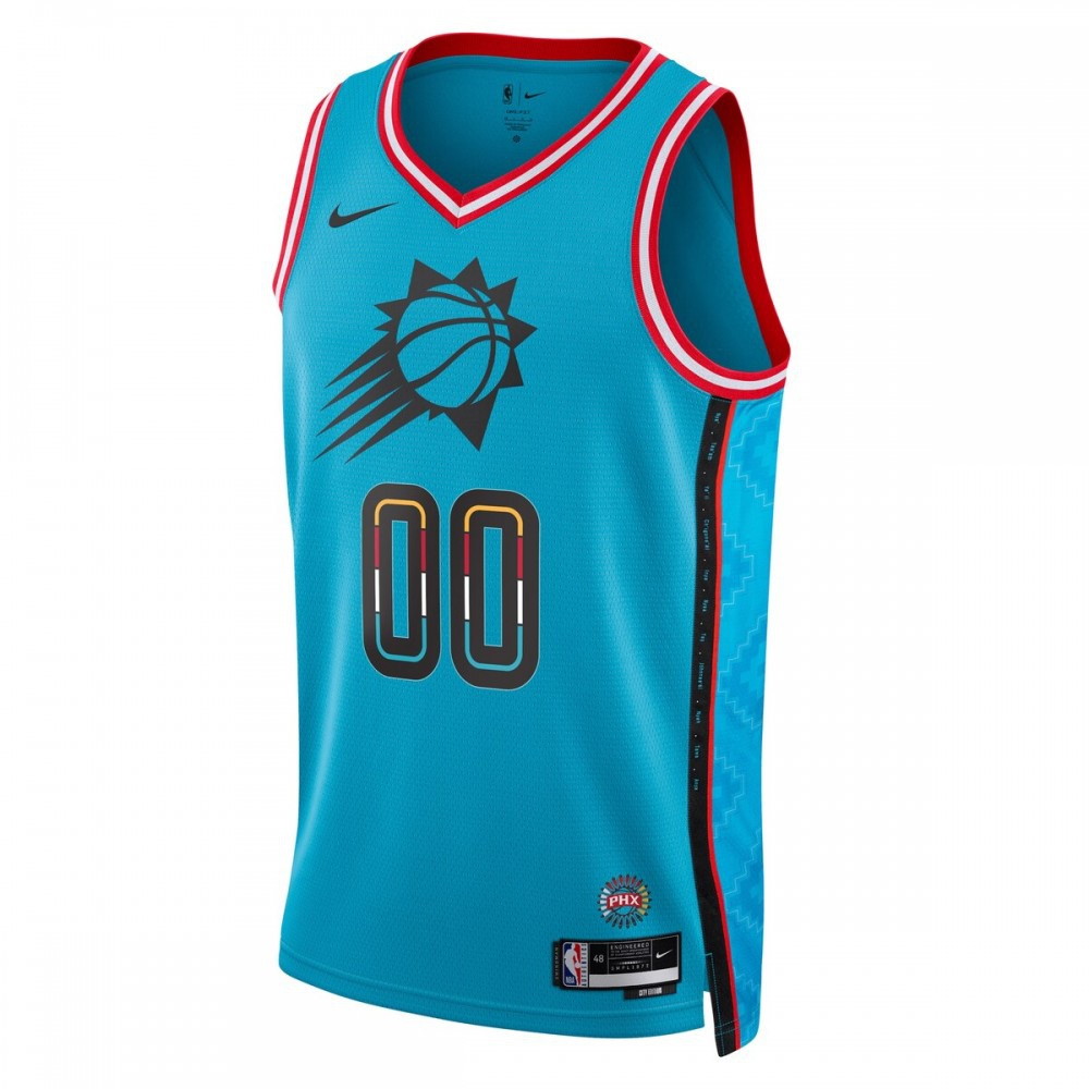 Phoenix Suns Unisex 2022/23 Swingman Custom Jersey City Edition Purple - second front view