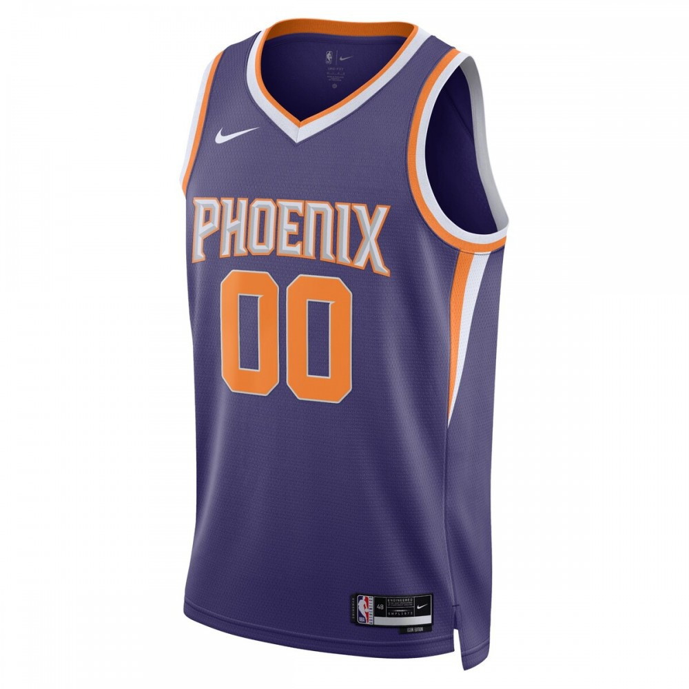 Phoenix Suns Unisex 2022/23 Swingman Custom Jersey Purple Icon Edition - second front view