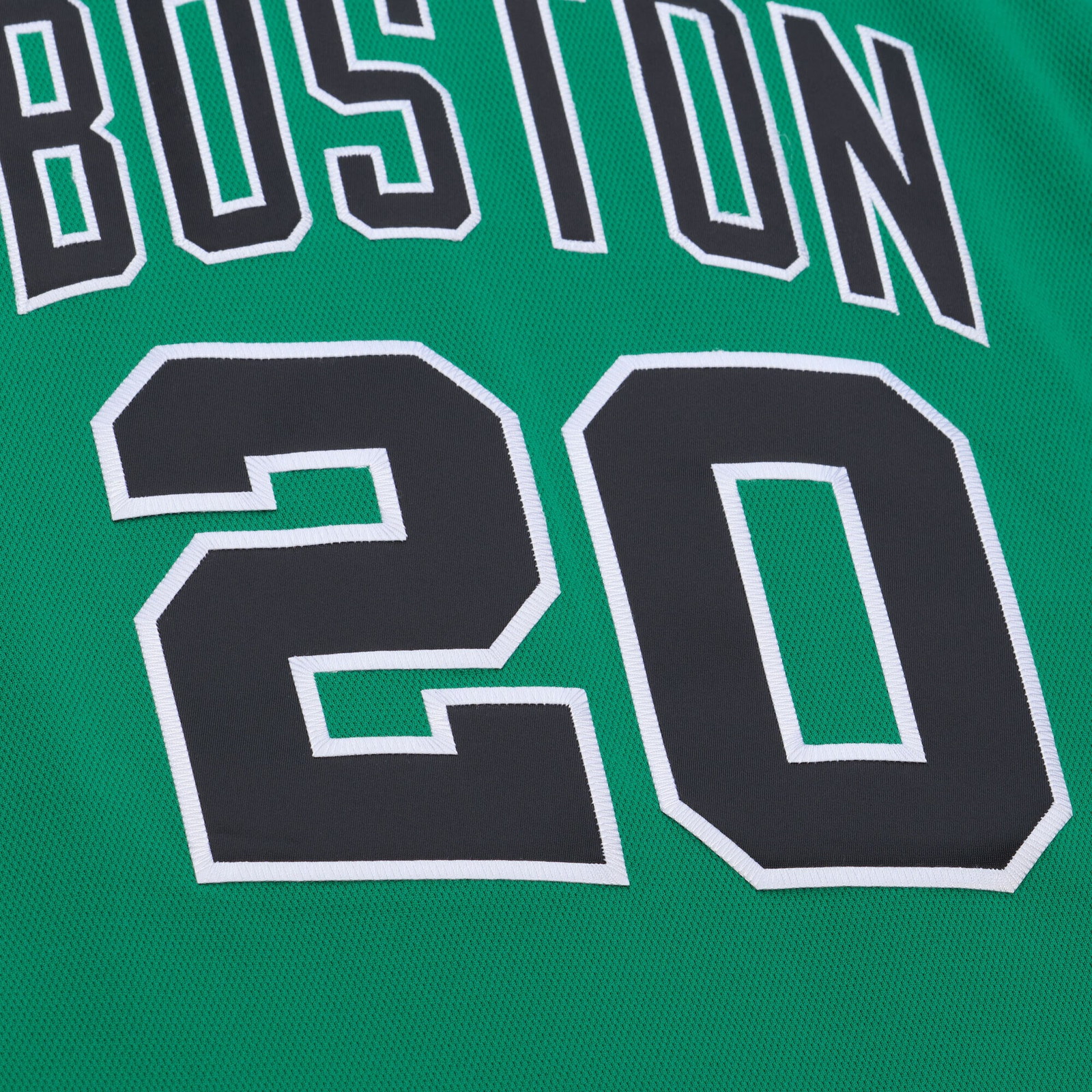 Ray Allen Boston Celtics 2007-08 Hardwood Classics Pro Cut Jersey Kelly Green - back view