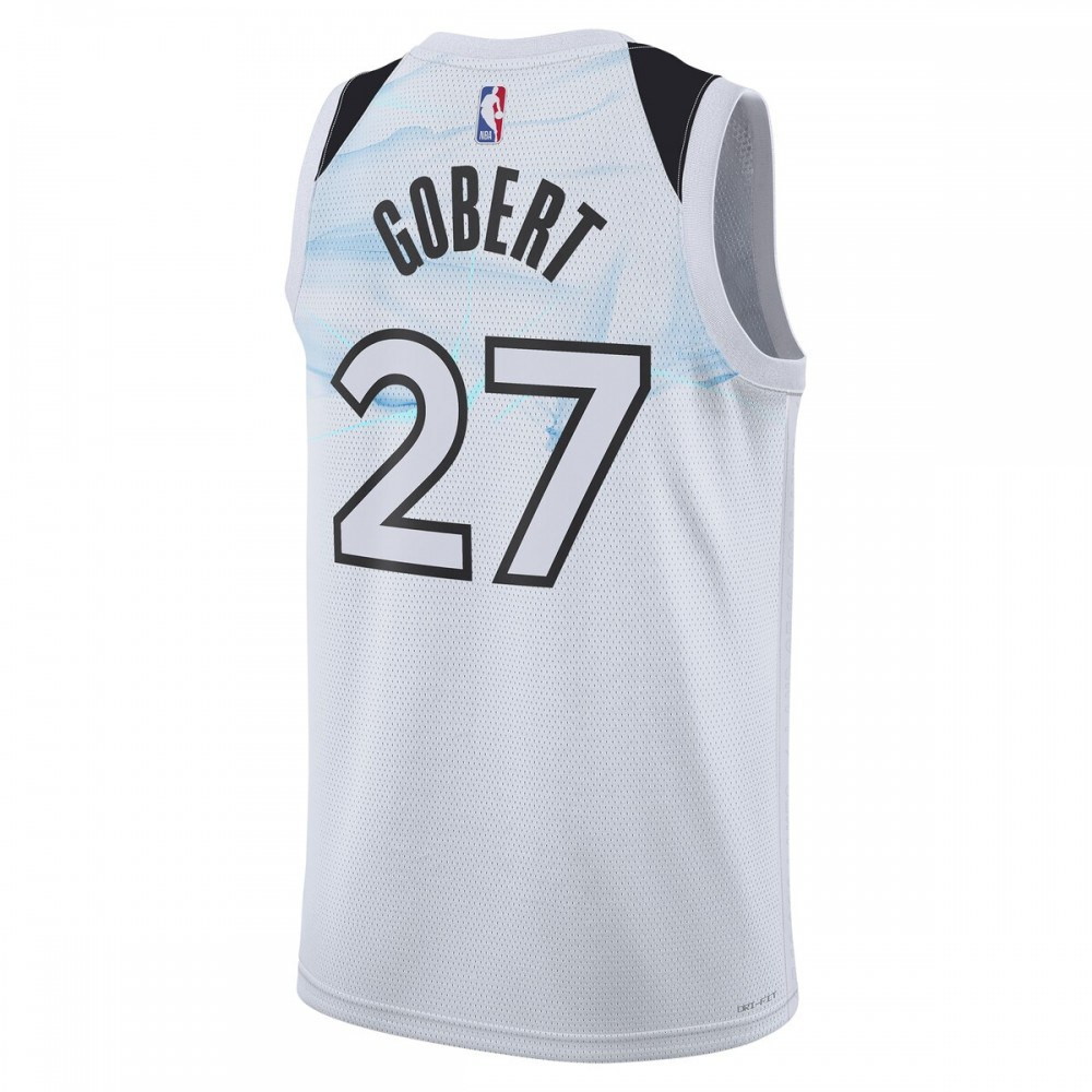 Rudy Gobert Minnesota Timberwolves Unisex 2024/25 Swingman Player Jersey City Edition - back view