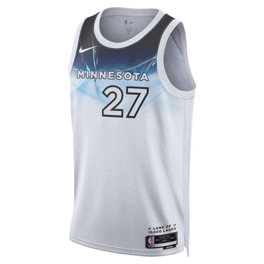 Rudy Gobert Minnesota Timberwolves Unisex 2024/25 Swingman Player Jersey City - second front view