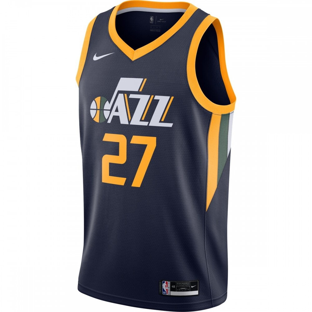 Rudy Gobert Utah Jazz 2020/21 Swingman Jersey Navy Icon Edition - second front view