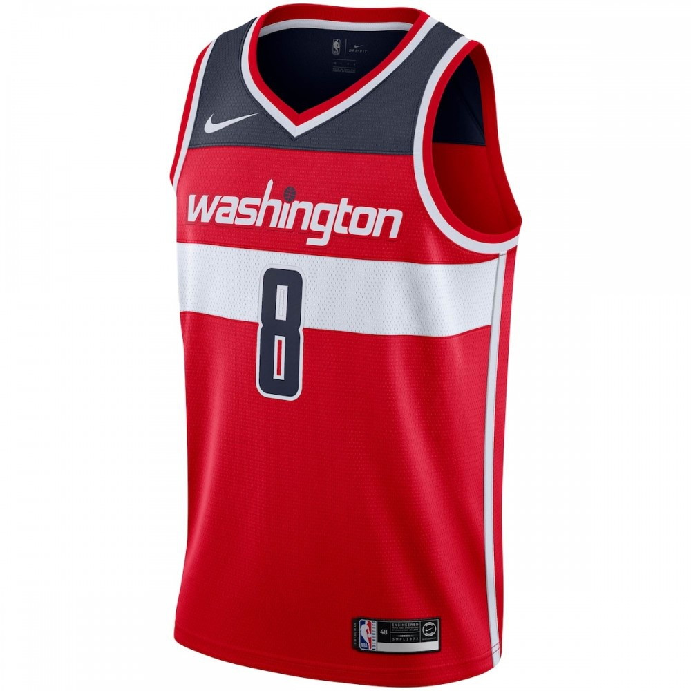 Rui Hachimura Washington Wizards 2019/2020 Swingman Jersey Icon Edition Red - second front view