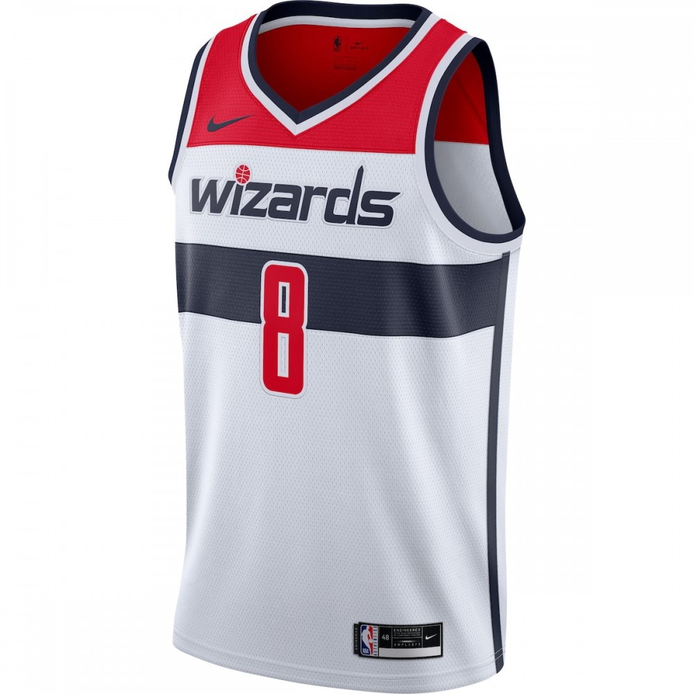 Rui Hachimura Washington Wizards 2020/21 Swingman Jersey White Association - second front view