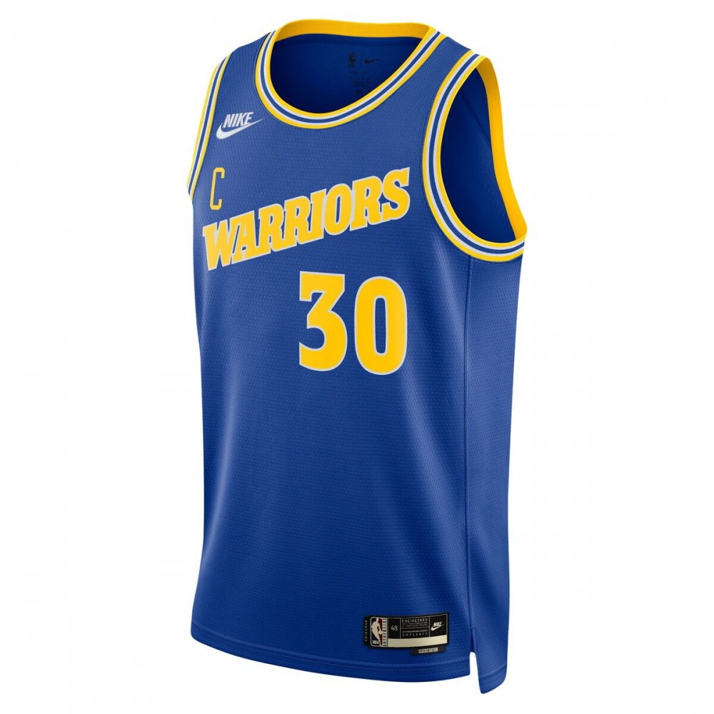 Stephen Curry Golden State Warriors 2022/23 Swingman Jersey Blue Classic Edition - second front view