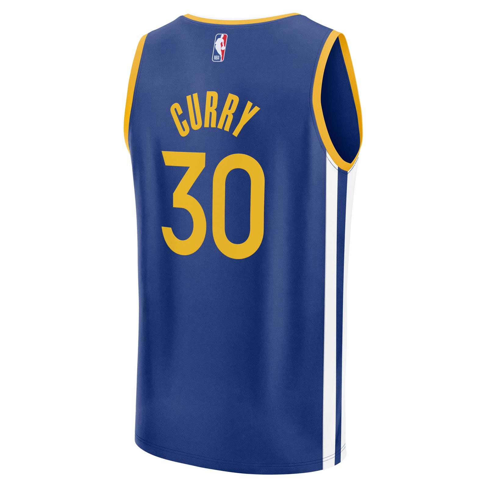 Stephen Curry Golden State Warriors Fast Break Fan Version Jersey Icon Edition - close-up detail 4