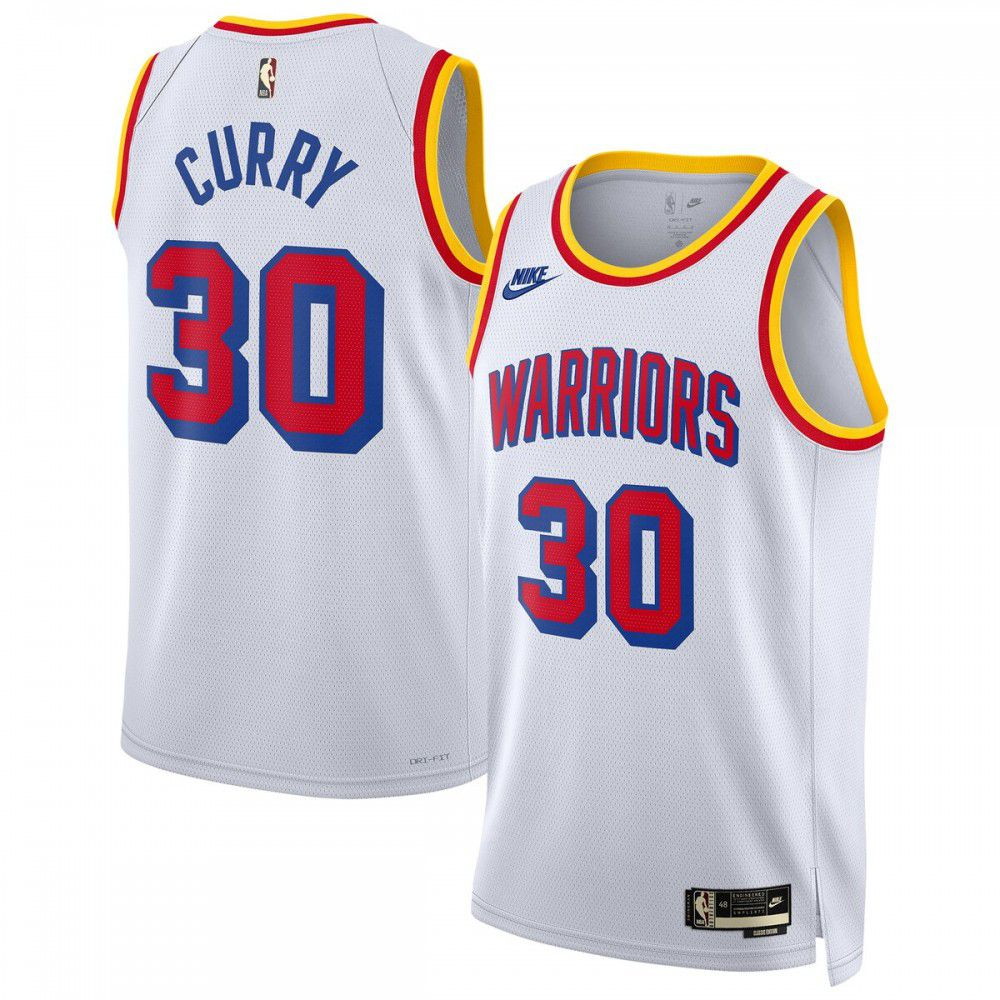 Stephen Curry Golden State Warriors Unisex 2024/25 Swingman Jersey White Classic - front view