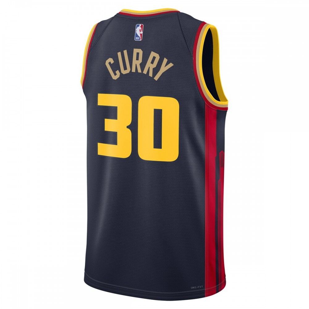 Stephen Curry Golden State Warriors Unisex 2024/25 Swingman Player Jersey City Edition - back view