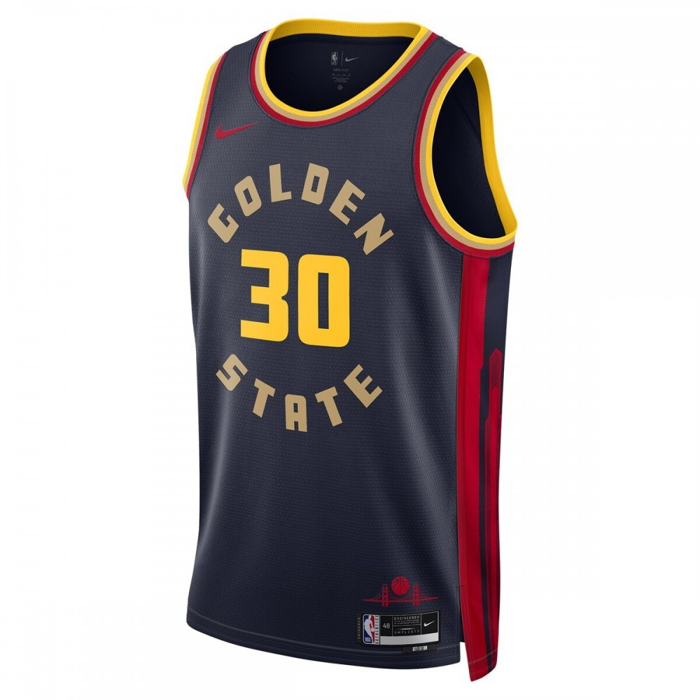 Stephen Curry Golden State Warriors Unisex 2024/25 Swingman Player Jersey City - second front view