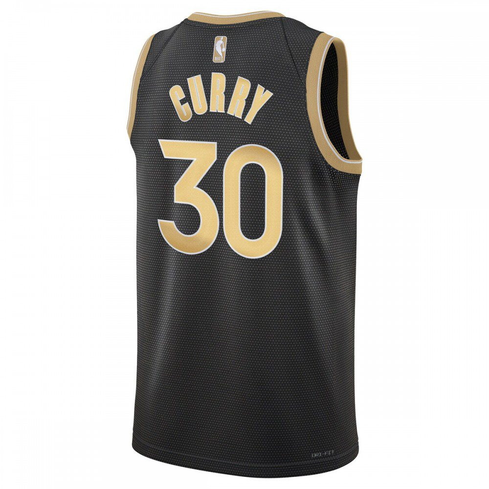 Stephen Curry Golden State Warriors Unisex Select Series Swingman Jersey – Black - back view