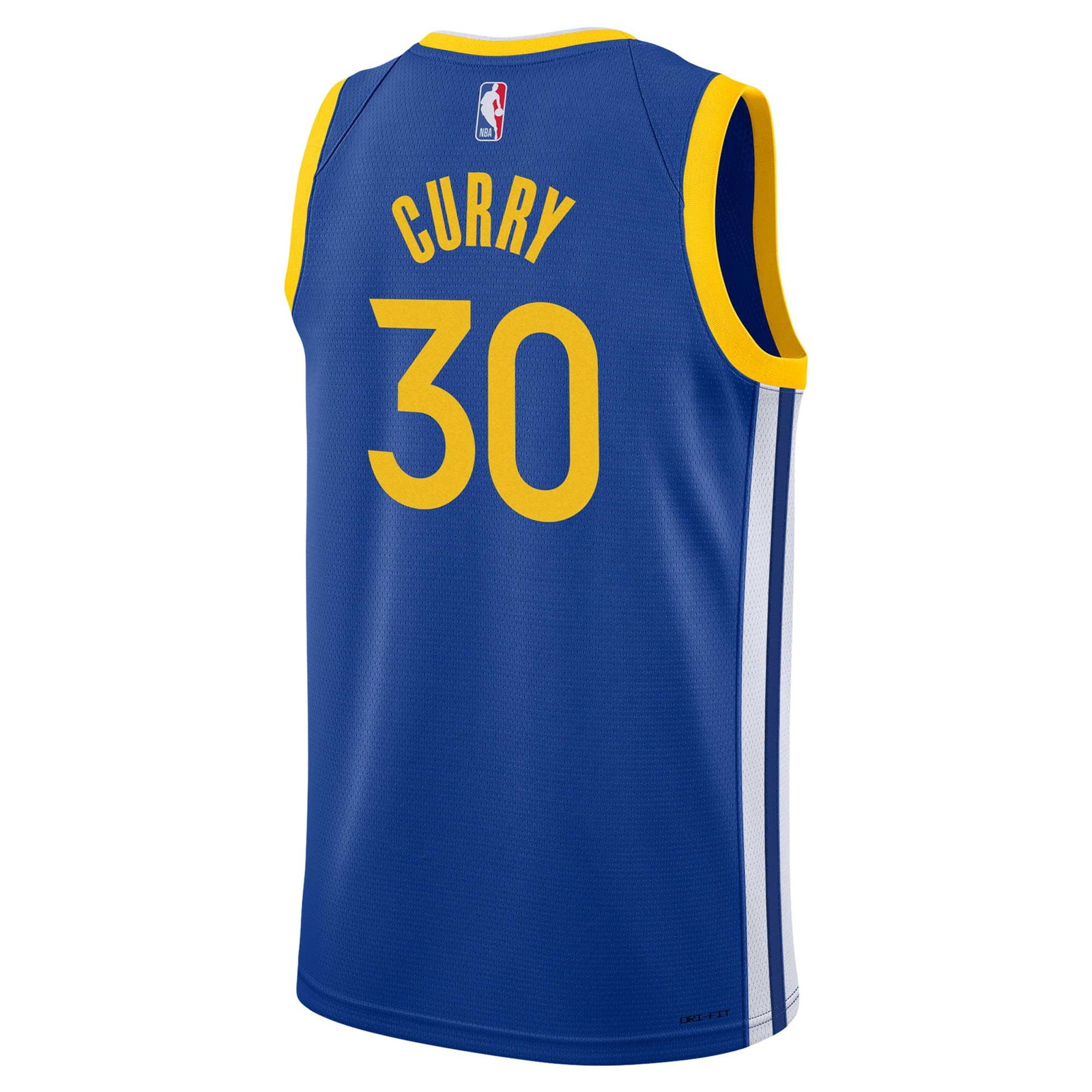 Stephen Curry Golden State Warriors Youth Swingman Jersey Icon Edition Royal - back view