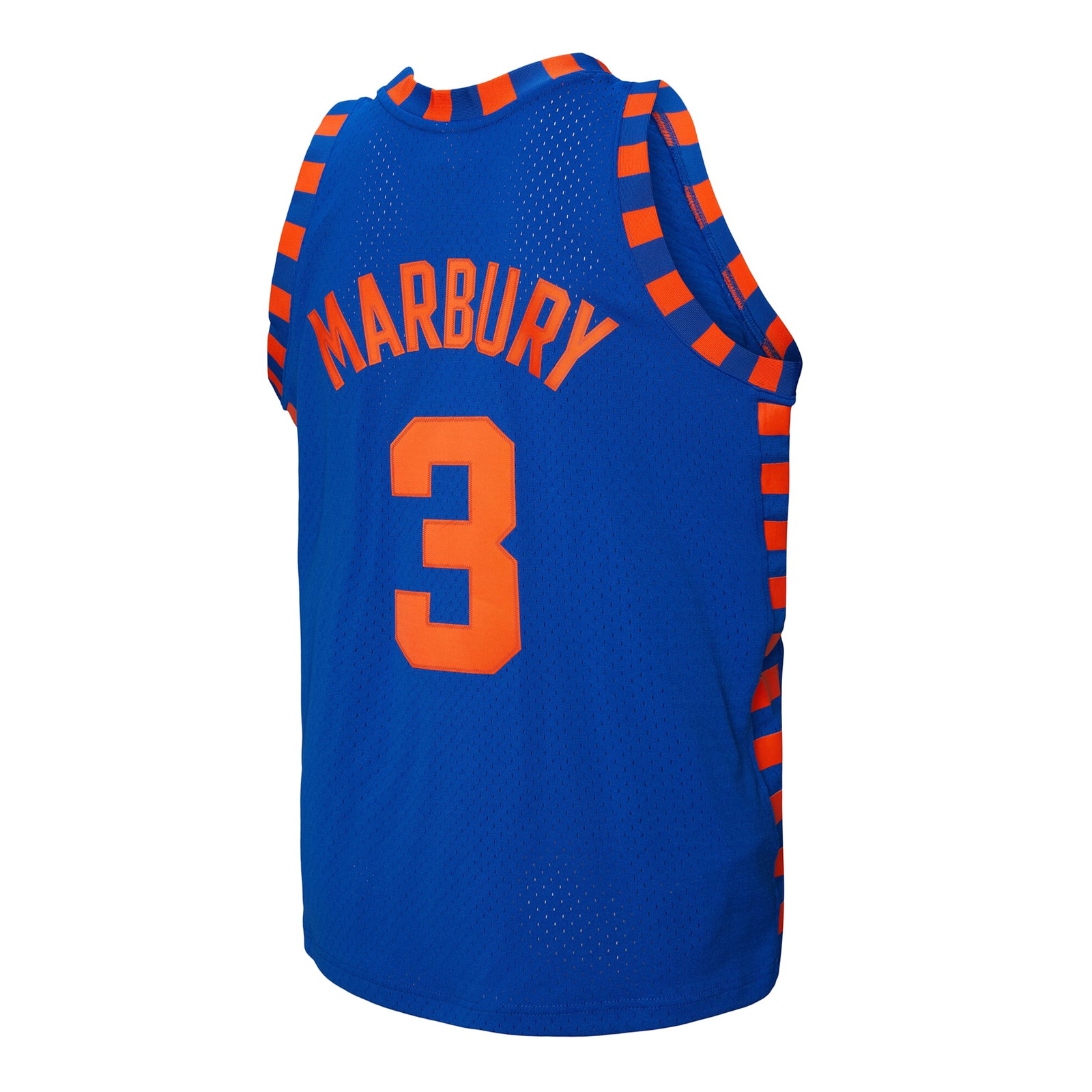 Stephon Marbury New York Knicks 2005/06 Hardwood Classics Swingman Jersey Blue - back view