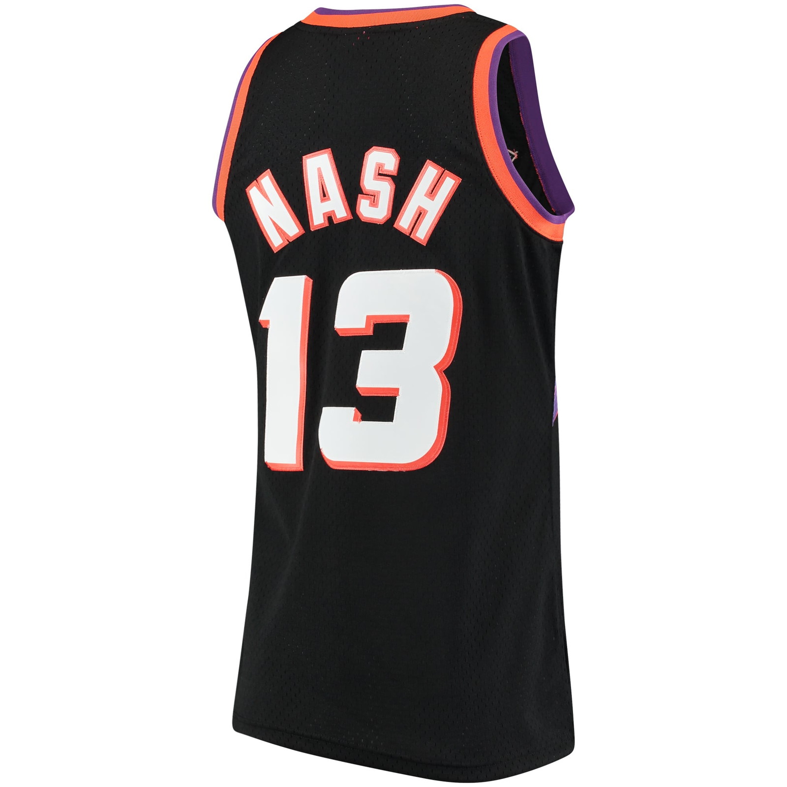 Steve Nash Phoenix Suns 1996/97 Hardwood Classics Swingman Jersey Black - back view