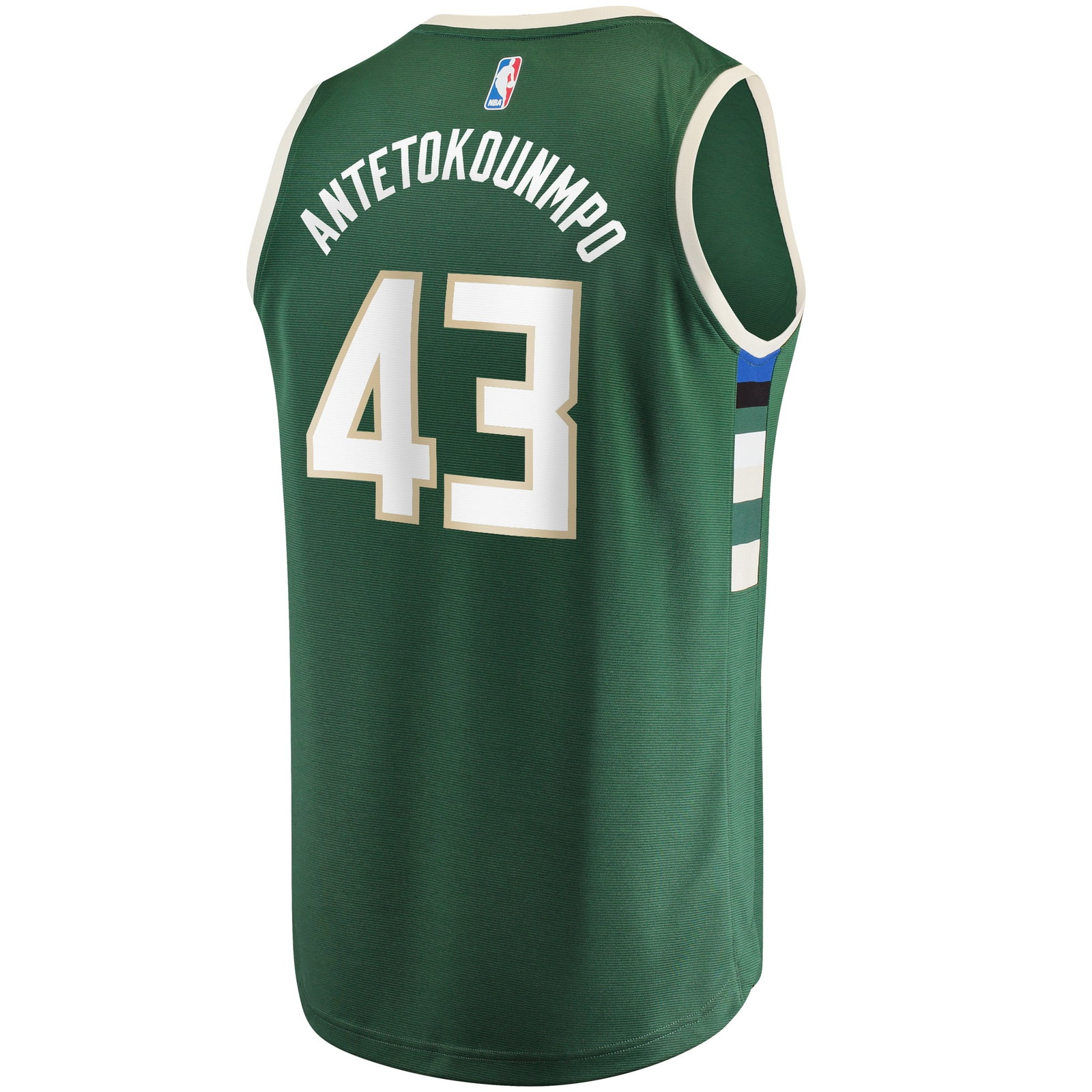 Thanasis Antetokounmpo Milwaukee Bucks Fast Break Fan Version Player Jersey Icon - back view