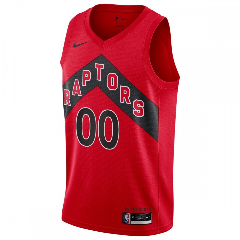 Toronto Raptors 2020/21 Swingman Custom Jersey Icon Edition Red - second front view