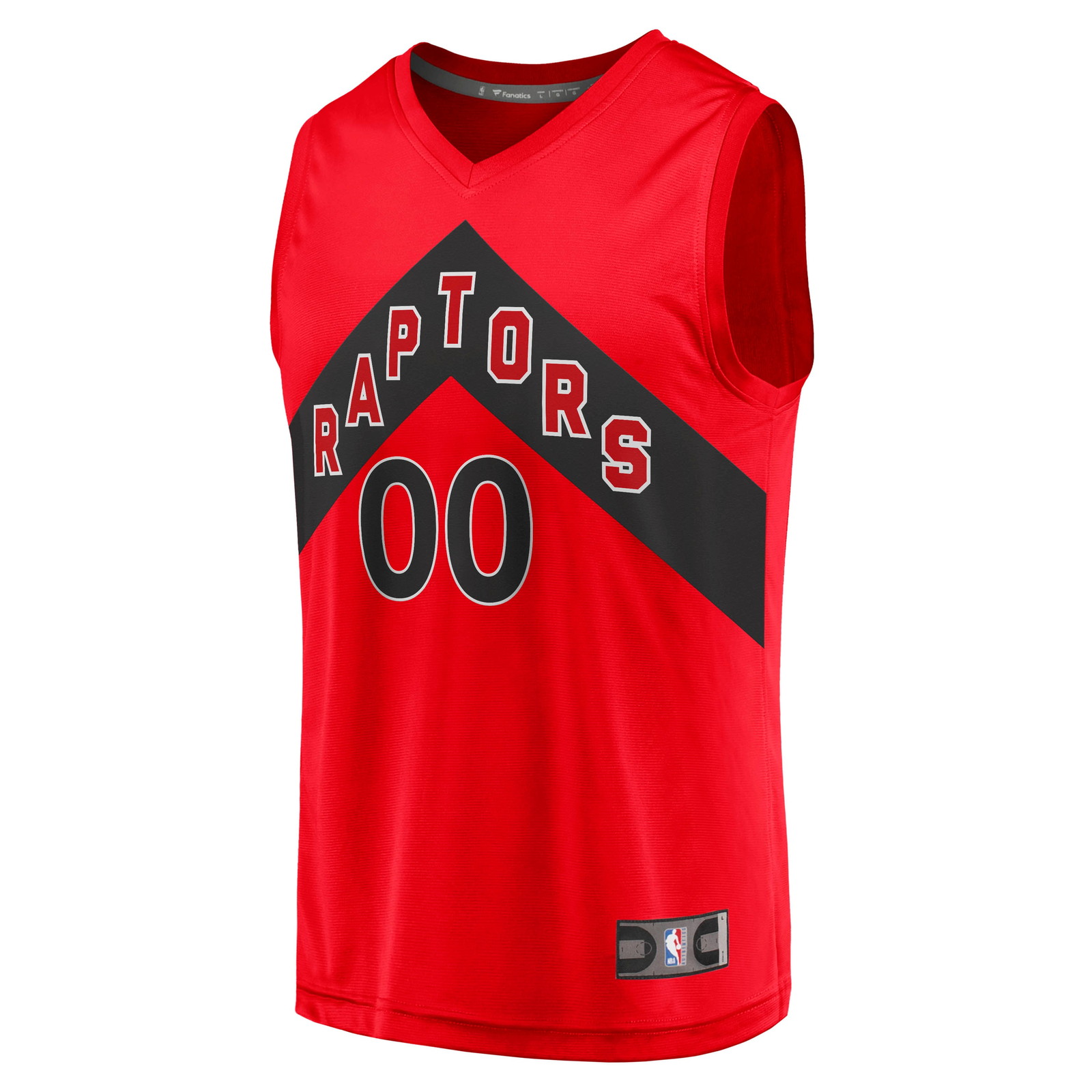 Toronto Raptors Fast Break Fan Version Custom Jersey Icon Edition Red - front view