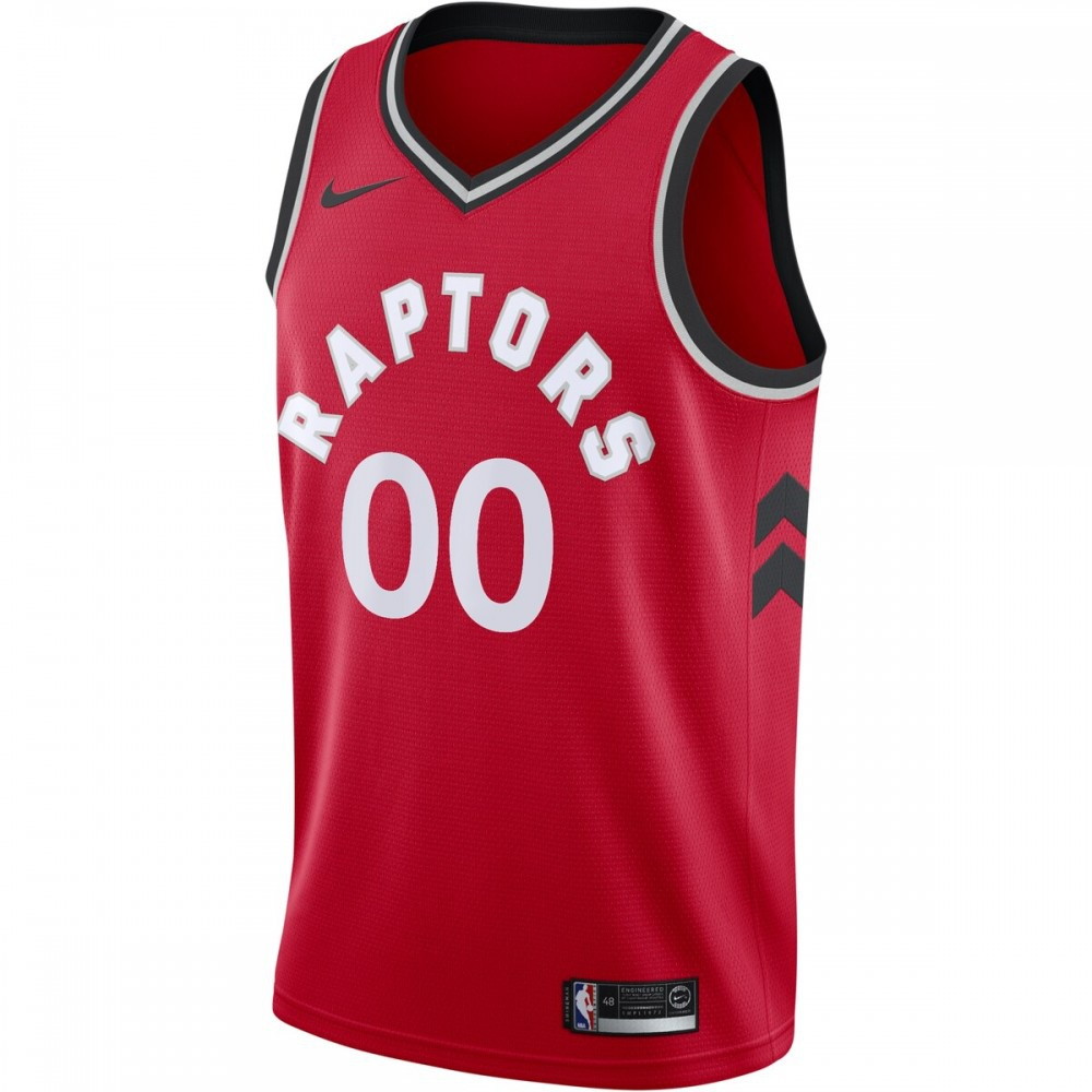 Toronto Raptors Swingman Custom Jersey Red Icon Edition - second front view