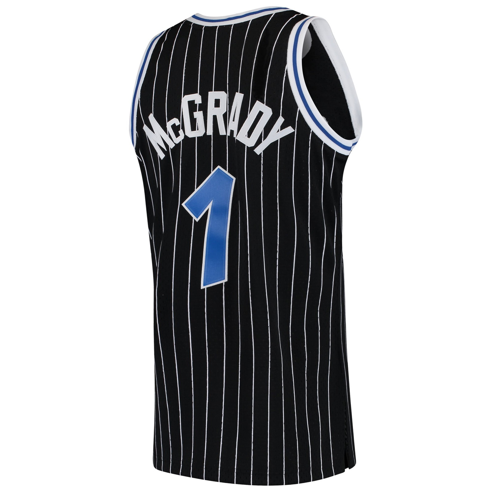 Tracy McGrady Orlando Magic Hardwood Classics Swingman Jersey Black - back view