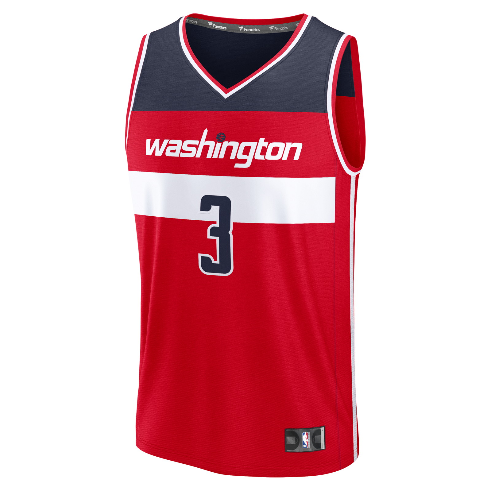 Trae Young Washington Wizards Fast Break Jersey Icon Edition Red - front view