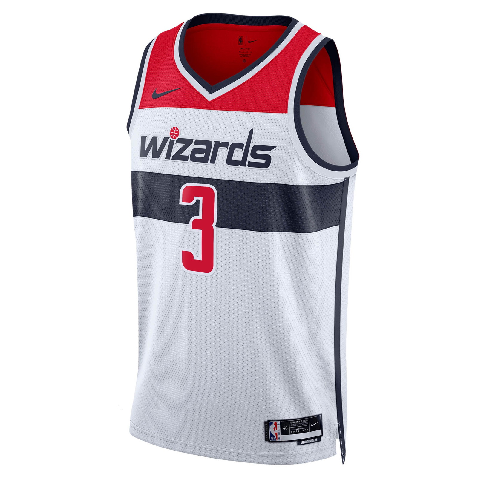 Trae Young Washington Wizards Unisex Swingman Jersey Association Edition White - front view