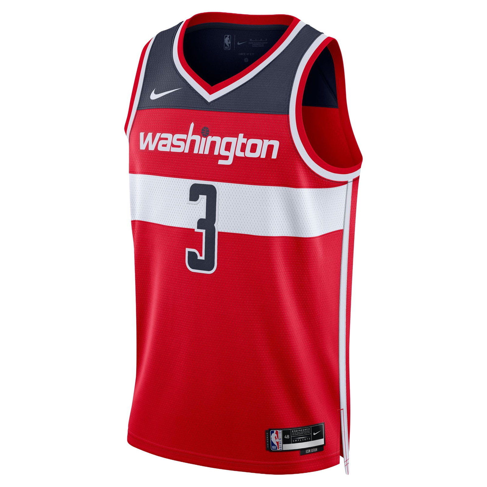 Trae Young Washington Wizards Unisex Swingman Jersey Icon Edition Red - front view