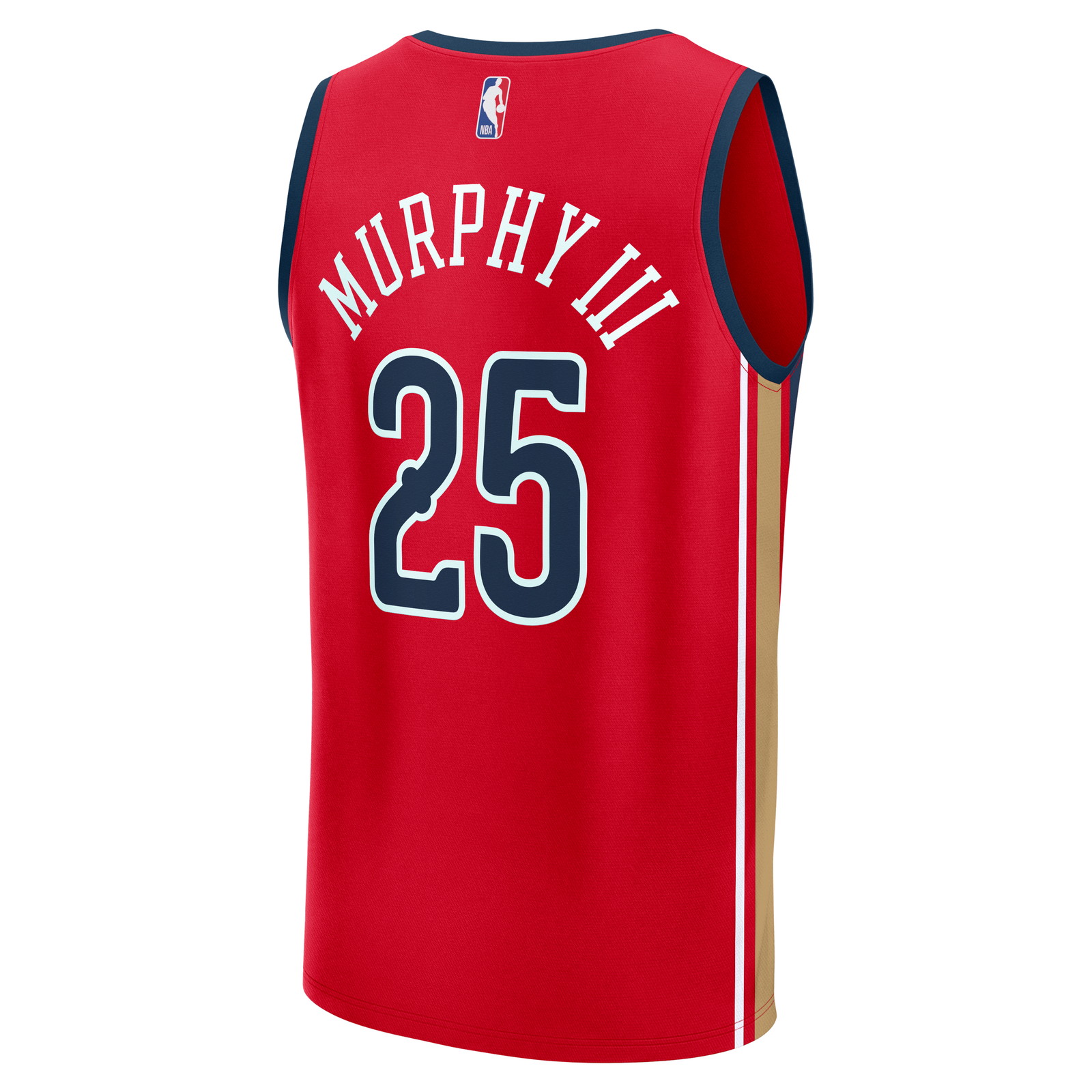 Trey Murphy III New Orleans Pelicans Fast Break Fan Version Player Jersey Statement - back view