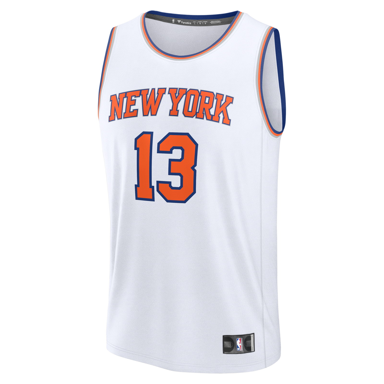 Tyler Kolek New York Knicks Fast Break Fan Version Player Jersey Association Edition - front view