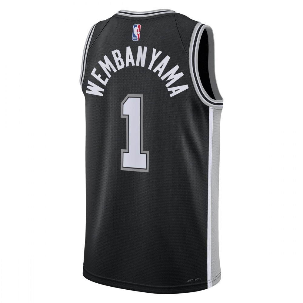 Victor Wembanyama San Antonio Spurs Unisex 2023 NBA Draft First Round Pick Swingman - back view
