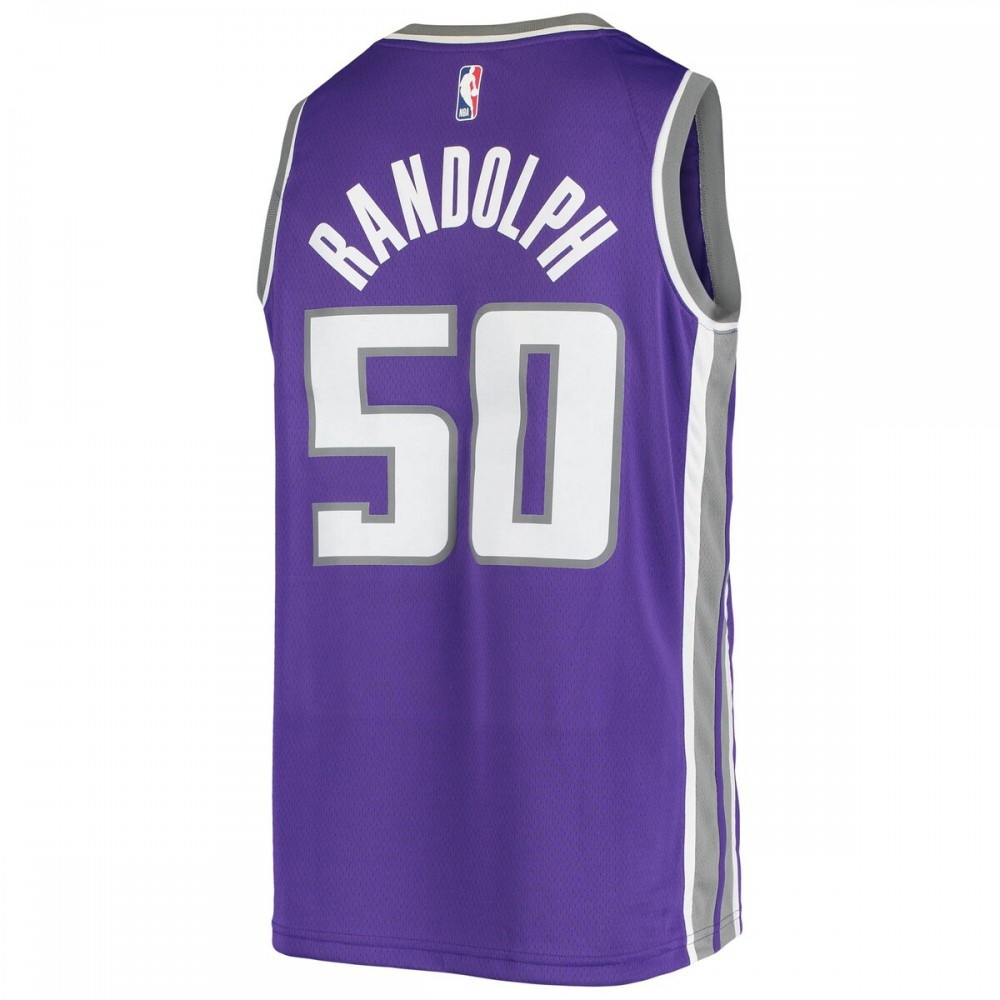 Zach Randolph Sacramento Kings Swingman Jersey Purple - back view