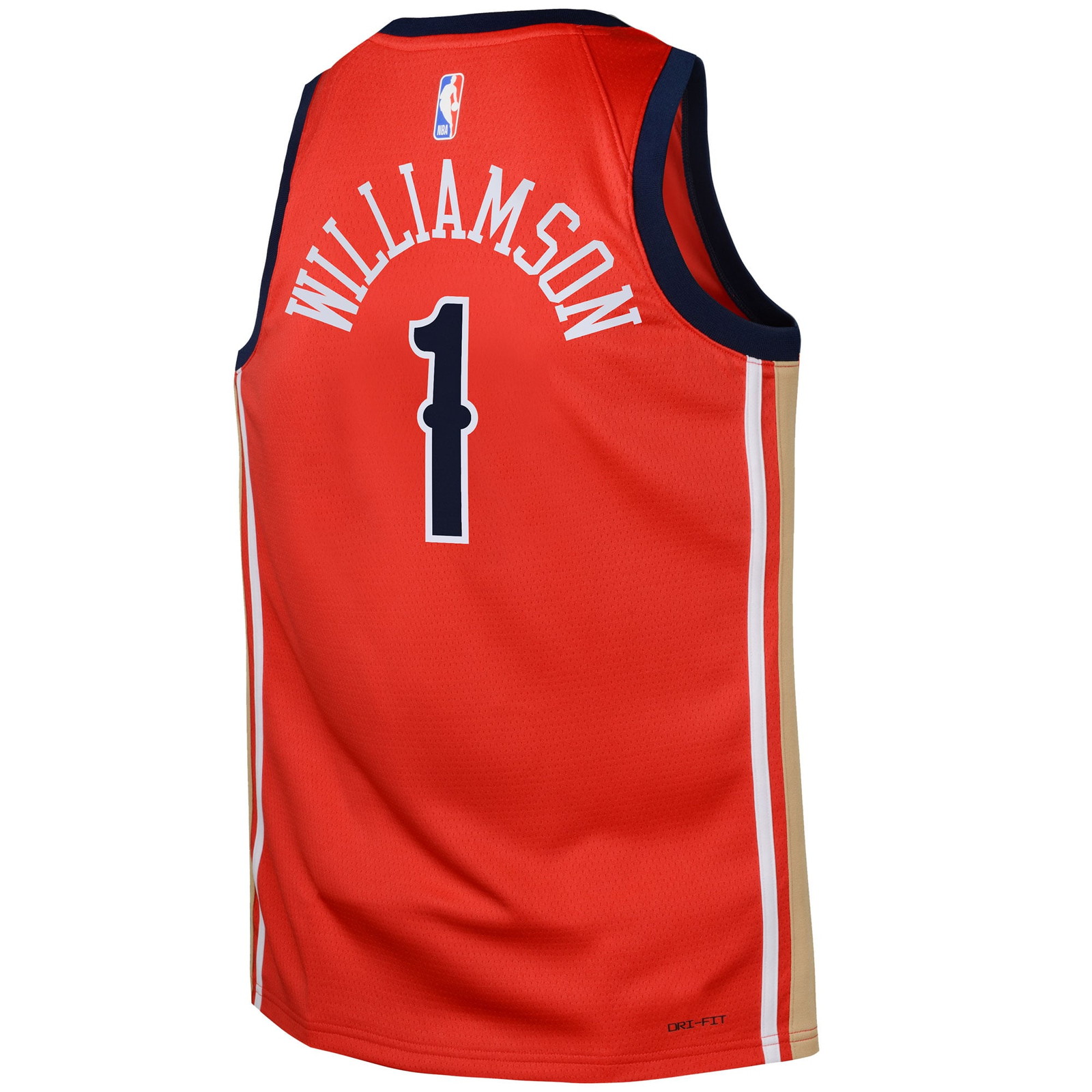 Zion Williamson New Orleans Pelicans Swingman Jersey Statement Red - back view