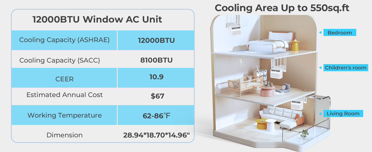 window air conditioner for living room