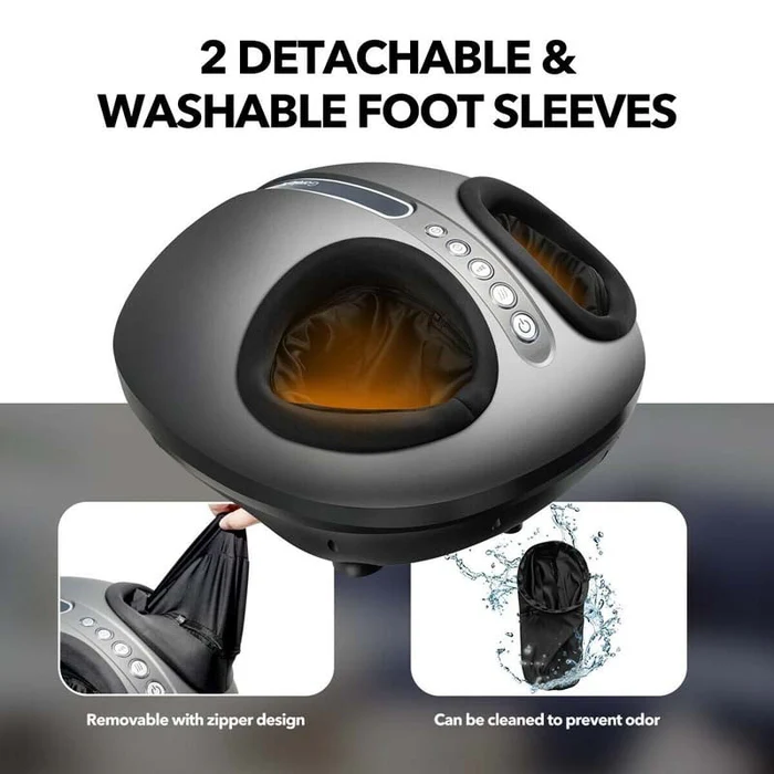 Eletriclife Foot Massager Machine with Heat and Calf Air Bag