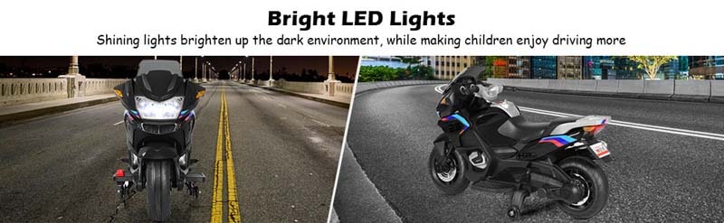 Eletriclife 12V Kids Ride On Motorcycle Electric Motor Bike
