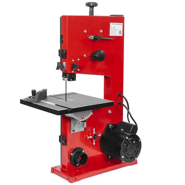 XtremepowerUS 46002-H1 9 in. 3 Amp 2340 RPM Professional Benchtop Stationary Wood Cutting Band Saw with Dust Collection Port - 2