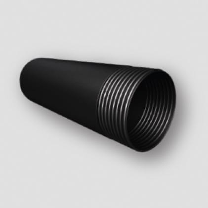 Drilling Through Black Pipe
