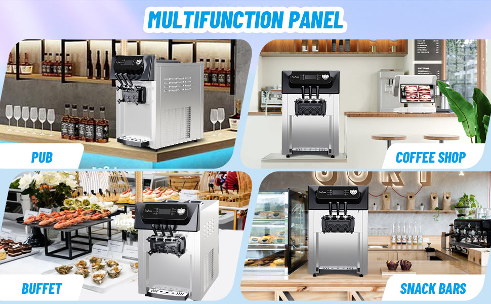 Soft Serve Ice Cream Maker Specifications