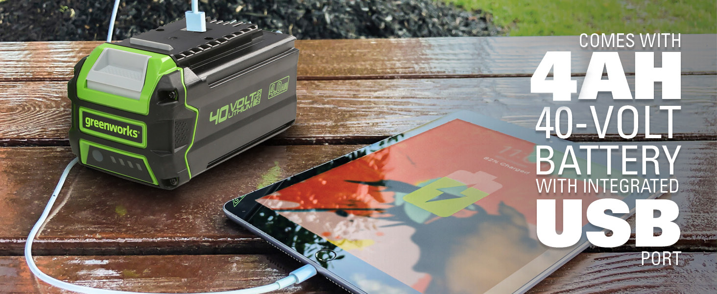 Battery With USB Port