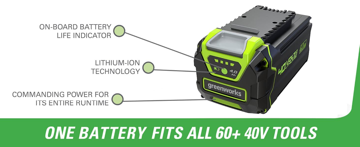 one battery fits all 60+ tools