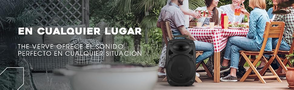 Altavoz potente grande para cualquier ocasión fiestas, karaoke, eventos, discursos, fitness, danza