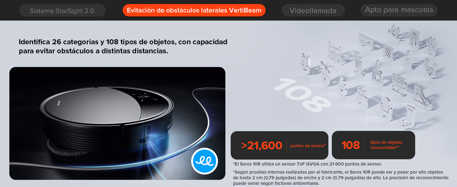 Dispositivo o dispositivo inteligente circular negro con interfaz de pantalla digital, que muestra las especificaciones técnicas y la información de capacidad.