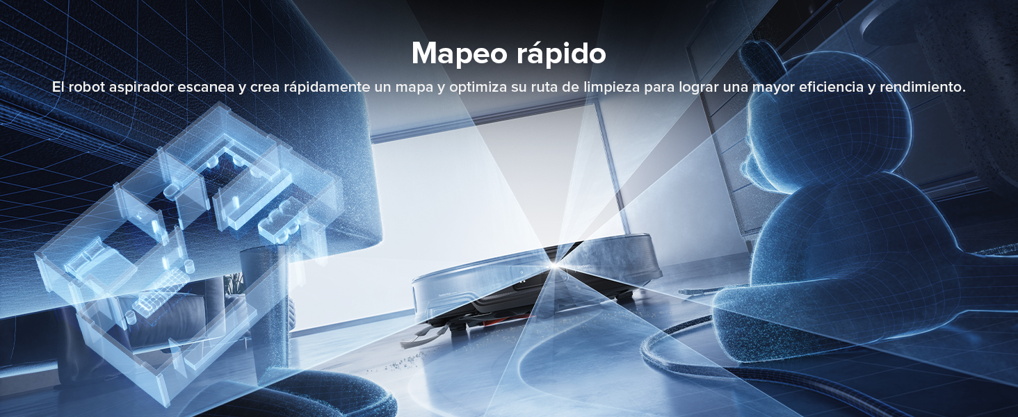 Ilustración digital que muestra pantallas holográficas y un lápiz óptico, que sugiere una interfaz de mapeo o diseño futurista
