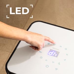 Aire acondicionado portátil / bomba de calor / WIFI / silencioso / mando / temporizador / LED