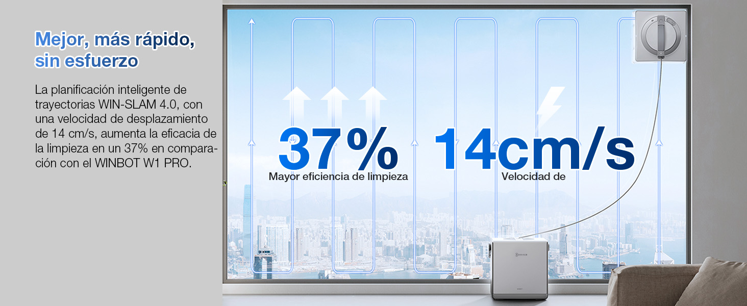 ECOVACS WINBOT Robot limpiacristales